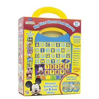 Disney Junior - My First Smart Pad Electronic Activity Pad and 8-Book Library - PI Kids (Library Binding)