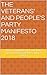 The Veterans' and People's Party Manifesto 2018 by The Committee of the Vetera...