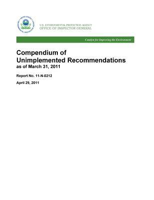 Compendium of Unimplemented Recommendations as of March 31