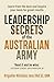 Leadership Secrets of the Australian Army by Nicholas Jans