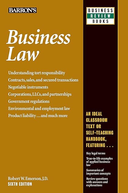 Business Law (Barron's Business Review)