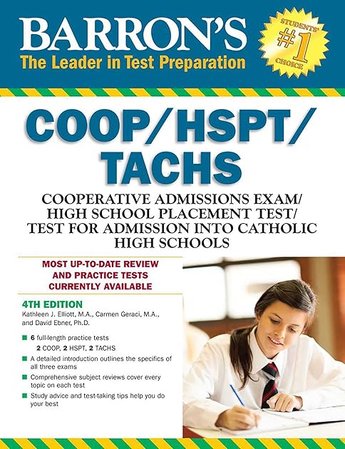 COOP/HSPT/TACHS (Barron's Test Prep)