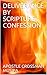 DELIVERANCE BY SCRIPTURE CO...