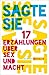 Sagte sie. 17 Erzählungen über Sex und Macht by Lina Muzur