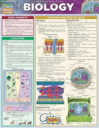Biology: a QuickStudy Laminated Reference Guide (Quick Study Academic)