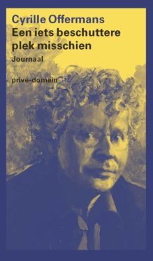 Een iets beschuttere plek misschien. Dagboeknotities (Paperback)