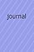 Purple Striped Journal