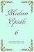 Modern Epistle 6: The Sixth...