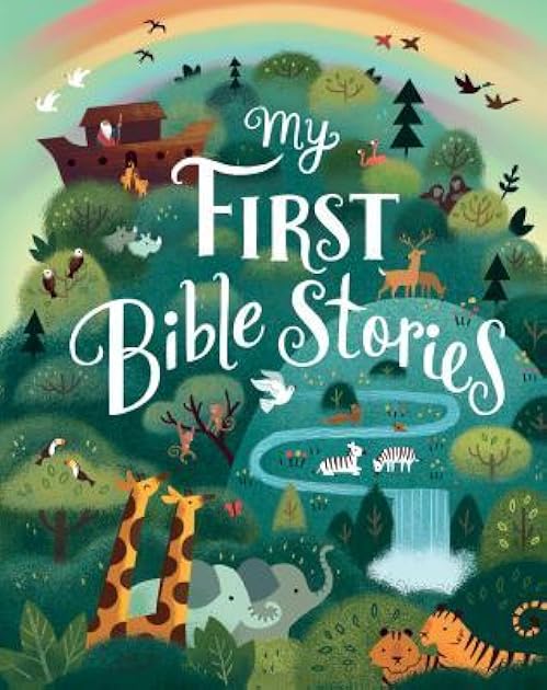 My First Bible Stories Padded Treasury Book - Gifts for Easter, Christmas, Communions, Birthdays, Ages 4-8