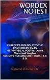 WORDEX NOTES I: C...