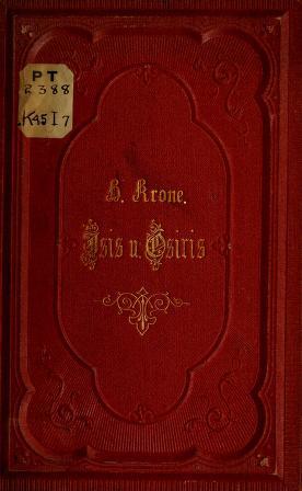 Isis und Osiris: Lieder und Skizzen (Hardcover)