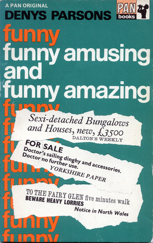 Funny Amusing and Funny Amazing Paperback DENYS PARSONS EDITOR