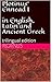 Plotinus' Ennead I - in English, Latin and Ancient Greek: trilingual edition (Hermes Language Reference Book 14)