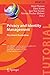 Privacy and Identity Manage...
