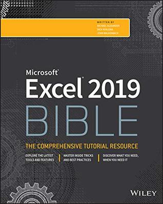 Excel 2019 Bible (Kindle Edition)
