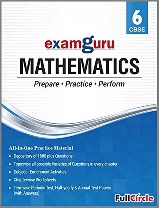 Examguru All In One CBSE Chapterwise Question Bank for Class 6 Mathematics (Mar 2019 Exam)