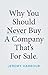 Why You Should Never Buy A Company That's For Sale by Jeremy Harbour