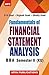 Fundamentals of Financial Statement Analysis Semester II of BBA by D.K. Goel Rajesh Goel, Shel...