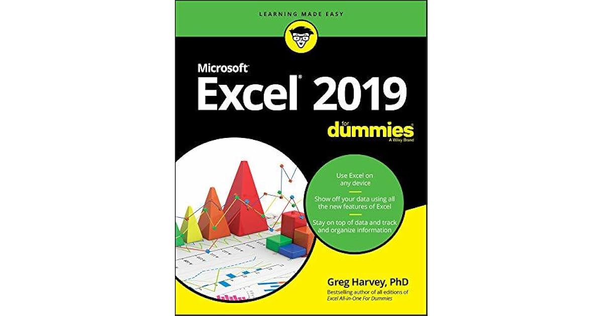Excel 2019 For Dummies by Greg Harvey