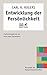 Entwicklung der Persönlichkeit (Konzepte der Humanwissenschaften): Psychotherapie aus der Sicht eines Therapeuten (German Edition)