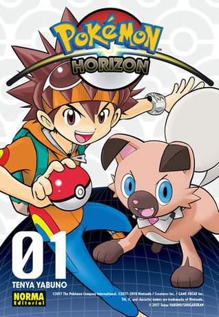 Portada de Pokémon Horizon 01, de Tenya Yabuno
