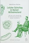 Letzter Schultag in Kaiser-Wilhelmsland Letzter Schultag in Kaiser-Wilhelmsland
