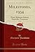 Milestones, 1934, Vol. 20