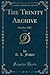 The Trinity Archive, Vol. 31 by R.L. Fisher