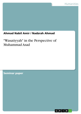 WASATIYYAH IN THE PERSPECTIVE OF MUHAMMAD ASAD