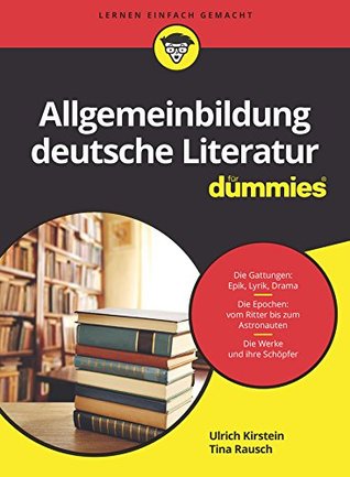 Allgemeinbildung deutsche Literatur für Dummies (Kindle Edition)