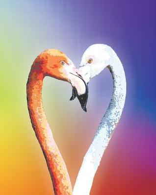 2019 Diary "Flamingos": 8" x 10" Month to View, Week to View, Lined Note Pages