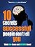 10 Secrets Successful Peopl...