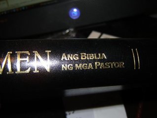 Leather Study Bible with Golden Edges / Poimen Ang Biblia Ng Mga Pastor / Magandang Balita Biblia / TVP 055 Poimen PBS 2006-1 / High quality study Bible / Philippine Publication / Phillippines Sheperds Bible (Leather Bound)
