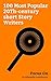 Focus On: 100 Most Popular 20Th-century short Story Writers: Irvine Welsh, Dylan Thomas, Daphne du Maurier, Chinua Achebe, Andrzej Sapkowski, J. G. ... ... Katherine Mansfield, Julio Cortázar, etc.