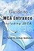 Guide to MCA Entrance - For Bengal JECA, NIMCET, GATE, other MCA Entrance and Graduate Placement Examinations