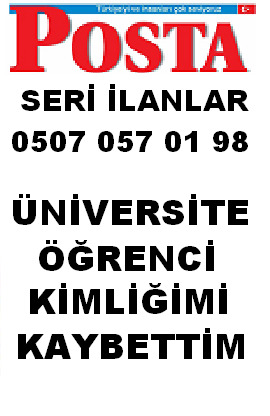 Üniversite Öğrenci Kimliğimi Kaybettim