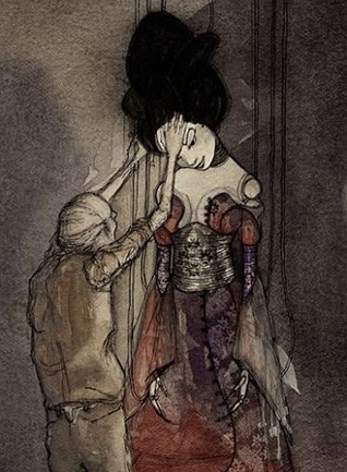 Portada de The Loves of Lady Purple, de Angela Carter