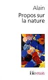 Propos sur la nature Propos sur la nature