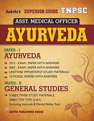 TNPSC AYURVEDA ASSISTANT MEDICAL OFFICER EXAMINATION STUDY MATERIALS BOOK