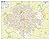 London Ontario Wall Map - S...