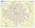 London Ontario Wall Map - Street Detail - 35 x 28 inches - Pa... by Lucidmap