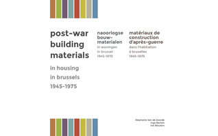 Post-war building materials in housing in Brussels 1945-1975