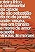 Roteiro lírico e sentimental da cidade de São Sebastião do Rio de Janeiro, onde nasceu, vive em trânsito e morre de amor o poeta