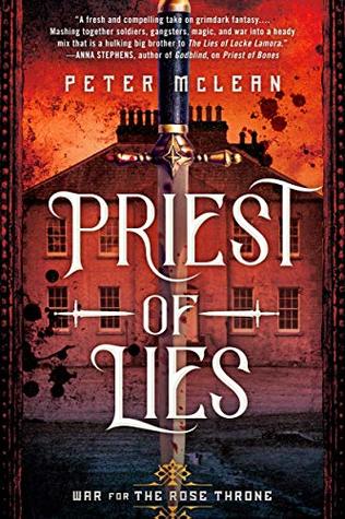 Portada de Priest of Lies, de Peter McLean