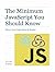 The Minimum JavaScript You Should Know When You Code React & ... by Tomy Jaya The Minimum JavaScript You Should Know When You Code React & ... by Tomy Jaya