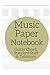 Music Paper Notebook - Guit...