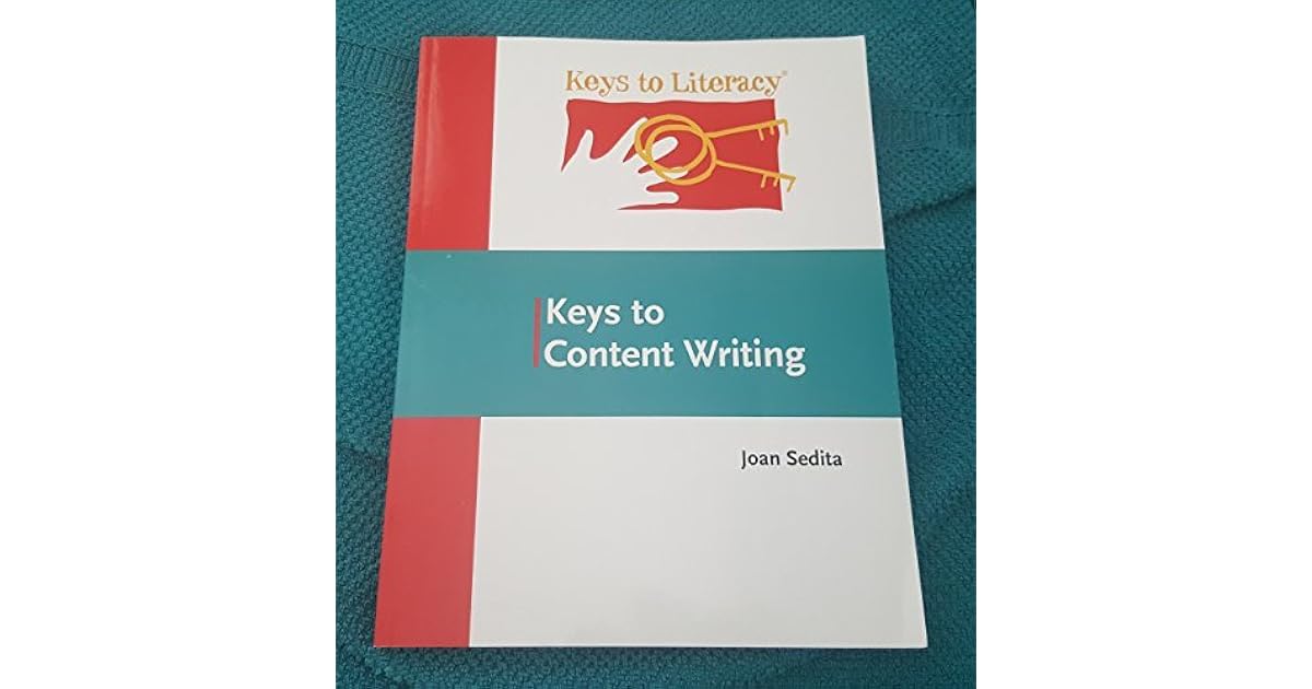 Keys to Content Writing: Joan Sedita by Joan Sedita