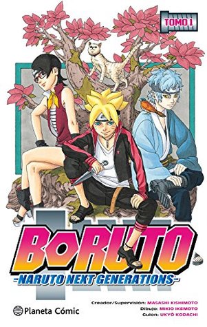 Portada de Boruto nº 01, de Ukyo Kodachi