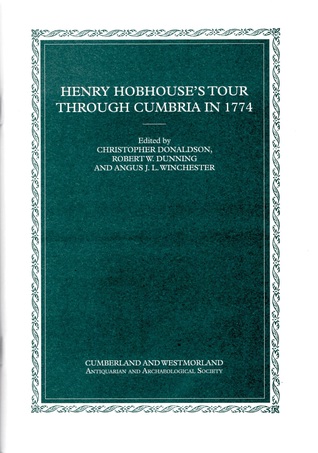 Henry Hobhouse's Tour through Cumbria in 1774