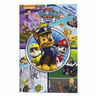 Nickelodeon Paw Patrol Chase, Skye, Marshall, and More! - Little Look and Find Activity Book - PI Kids (Hardcover)